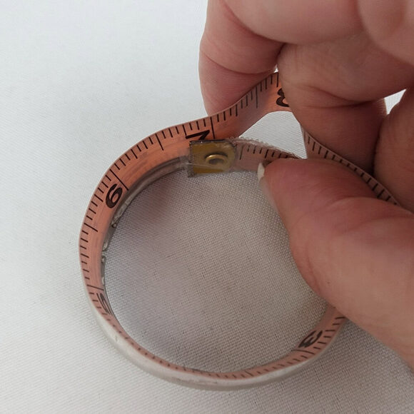 Butler Matt Silver Rhinestone Hinge Bracelet - Picture 8 of 8